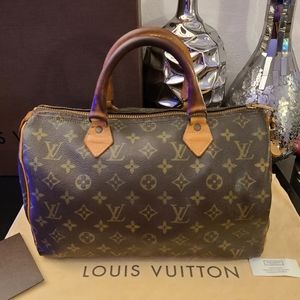 🔥Beautiful Louis Vuitton Speedy 30 Vintage LV bag